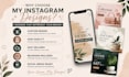 design professional and aesthetic instagram posts