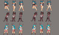 make nsfw pixel sprite animation sprite sheet pixel game art nsfw 2d pixel game