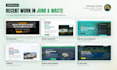 create junk removal, hauling, dumpster rental and waste removal website