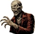 create you like a zombie dark art illustration