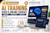 do ai training video ai voice agent deep elearning video online course modelling