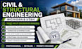 do civil and structural engineering drawings, pe engineer for michigan and utah