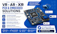 do VR ar xr pcb, imu motion tracking, micro display controller embedded firmware