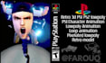 create retro 3d ps1 ps2 psx lowpoly animation, characters for games and vtuber