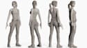 model 3d character, metahuman, stylized character, avatar rigging, blendshapes