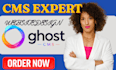 build ghost cms website ghost theme migrate ghost cms website ghost blog