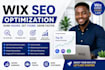 optimize wix SEO, on page, technical geo, wix ai aeo
