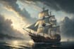 make a ship oil painting based on your ideas