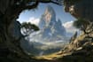 create fantasy landscape illustrations