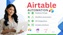 setup airtable database, airtable automation, airtable crm, n8n, softr webapp