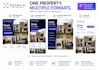 design real estate posts from your real photos