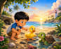 create childrens book illustrations and storybook art