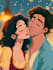 draw cartoon portrait in disney cartoon illustration