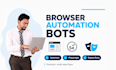 develop scraping and automation bots powered by ai