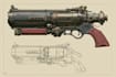 design unique weapons illustrations