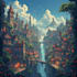design amazing fantasy landscape