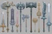 design unique weapons illustrations