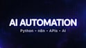 build an ai automation tool using python, apis, n8n and ai