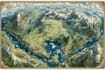 do a fantasy map illustration