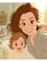 make a disney cartoon illustration