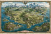 draw fantasy map illustration