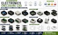 electronics enclosure cad, arduino snap fit case and raspberry pi 3d pcb housing