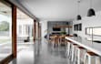 showcase existing building plan in 3d render, property external cgi visual, tour