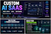 build a custom ai saas web app, rag application or ai software