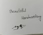 write anything with my clean and attractive handwriting