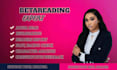 be your beta reader for romance, fantasy, fiction, nonfiction books beta reader