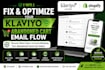 fix and optimize your klaviyo abandoned cart email flow