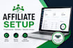 setup and customize ultimate affiliate setup