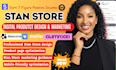 setup stan store, stan store digital product upload, stan store marketing