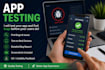 professionally test your app