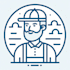 do make custom minimalistic line icon design