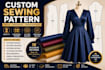 create custom sewing patterns, clothing patterns and pattern grading