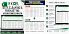 clean, format, merge and organize excel spreadsheets