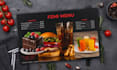 design food menu restaurant menu menu design restaurant menu trifold menu