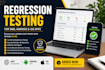 do regression testing for your web, android, or IOS apps