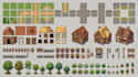 2d game tileset tilemap terrain environment rpg game assets pixel art