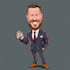 draw a professional digital cartoon caricature