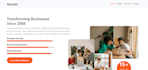 create a responsive website using HTML CSS and bootstrap