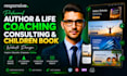 design author website life coaching website consulting children book website