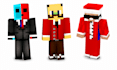 create custom minecraft skin, HD 3d skin, pvp roleplay, anime skin and character