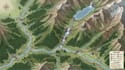 design custom hiking map, trail map, park map, or outdoor adventure map