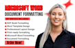 microsoft word document formatting edit ms word teplate design document editing