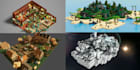 create 3d voxel art map, lobby, props, buildings and asset pack for your game