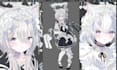 anime vrchat avatar 3d model unity rigging pc quest vrchat character commissions