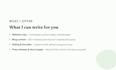 write b2b website copy, blog content, and proofread text