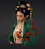 create colorful artistic 3d character busts